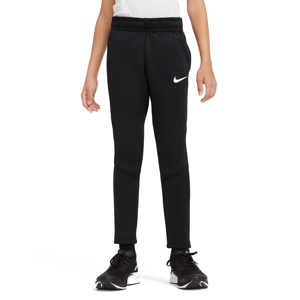 Nike Kids Boy's Therma Oh Pants (Little Kids/Big Kids) Black/White MD