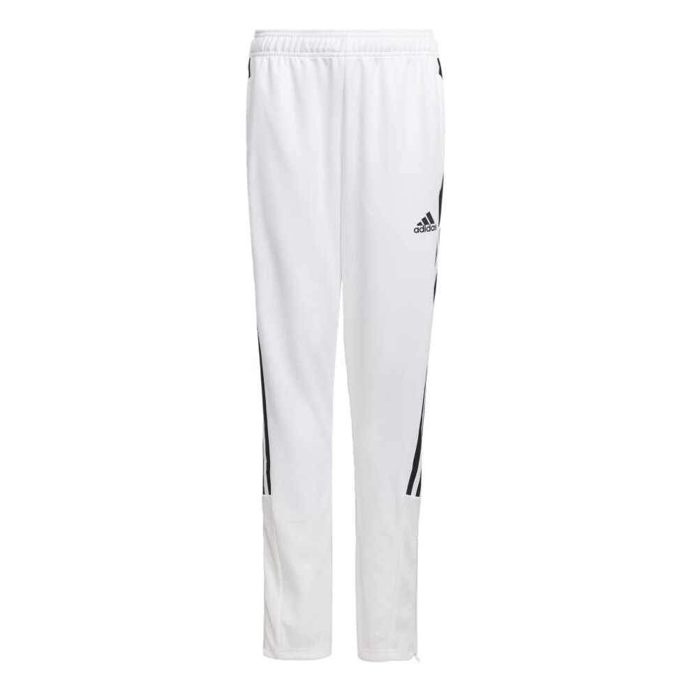 adidas Kids' Tiro Track Pants  White/Black  Small