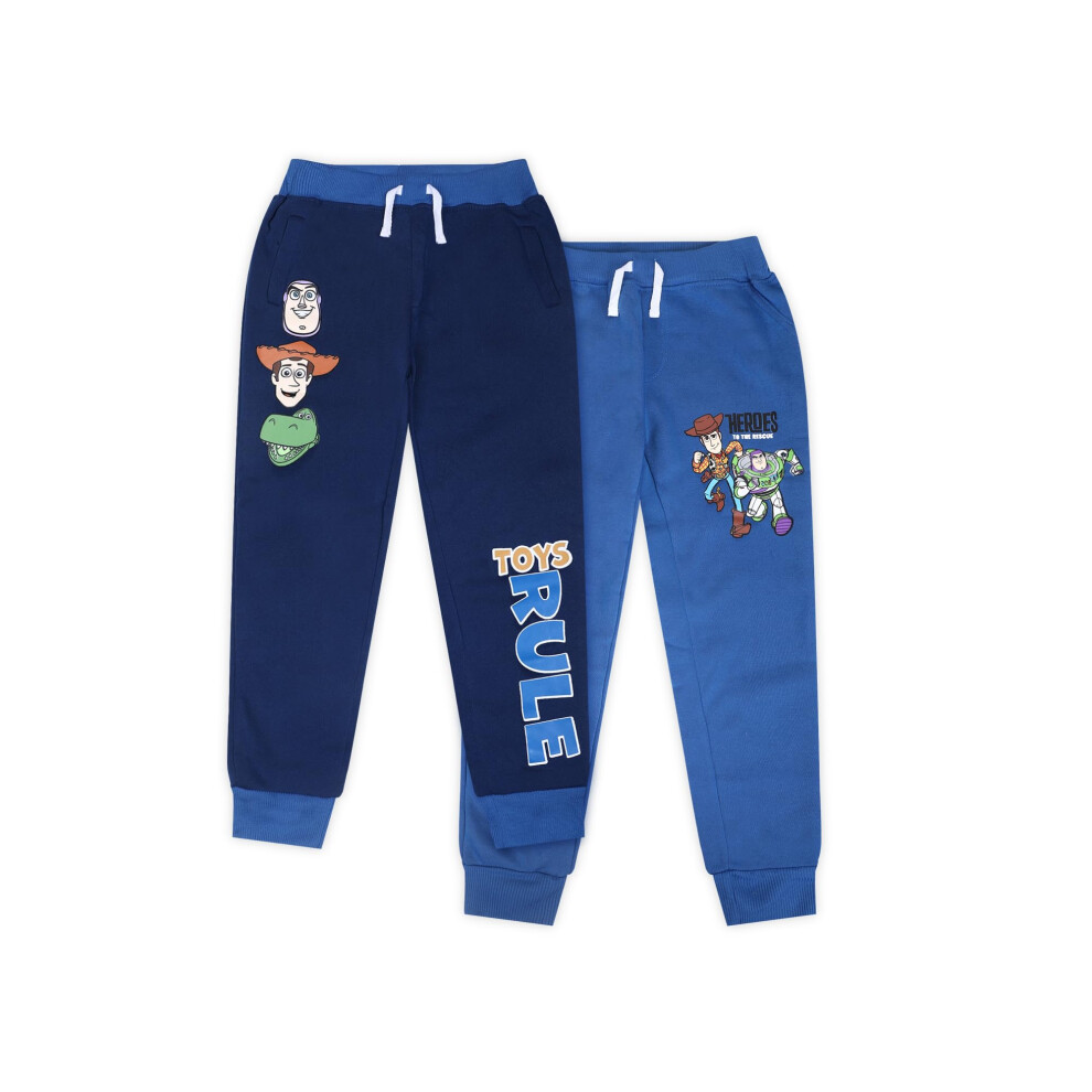 Disney Boys Jogger Pants Set of 2 Sweatpants with Toy Story Print  Nav