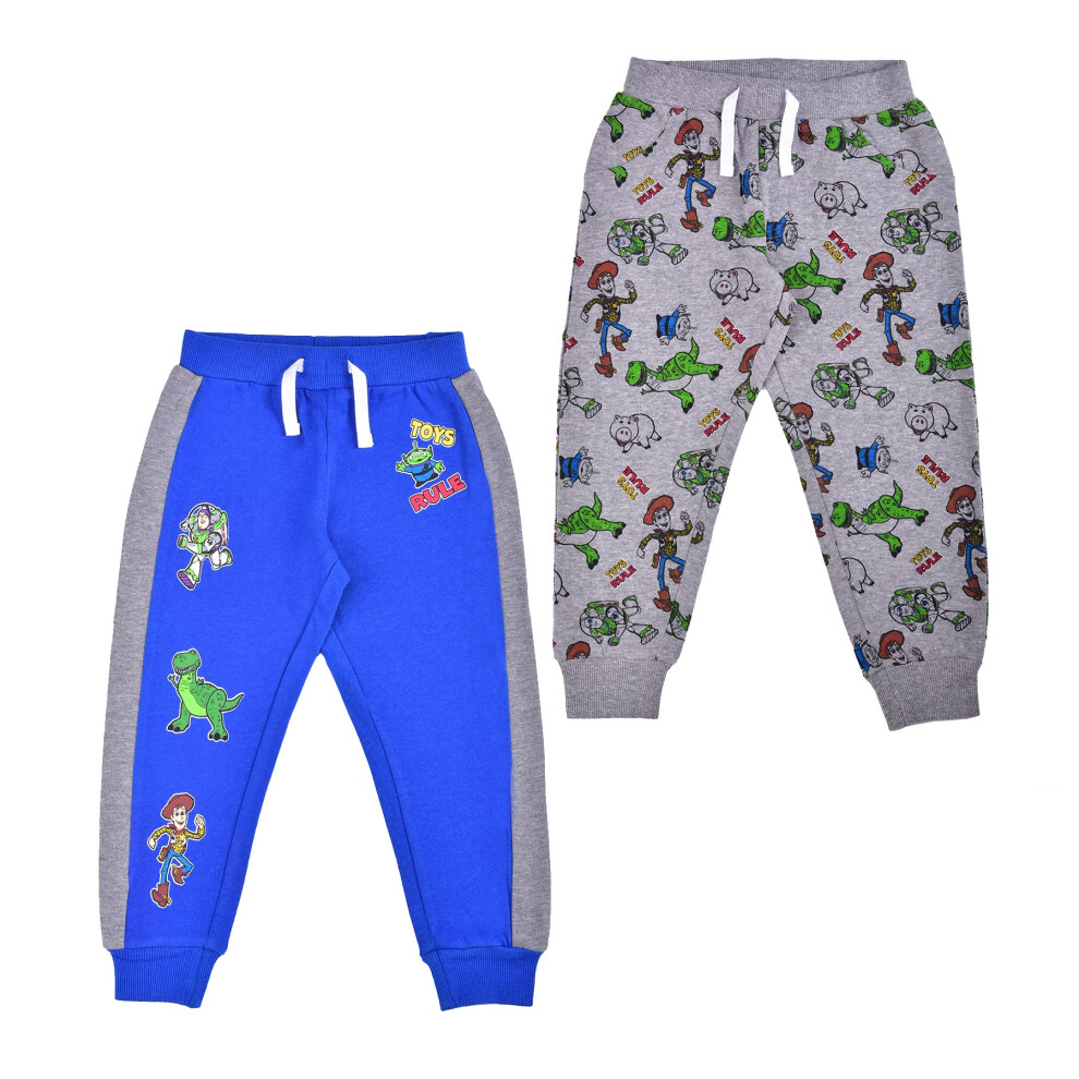 Disney Boys Jogger Pants Set of 2 Sweatpants with Toy Story Print  Nav