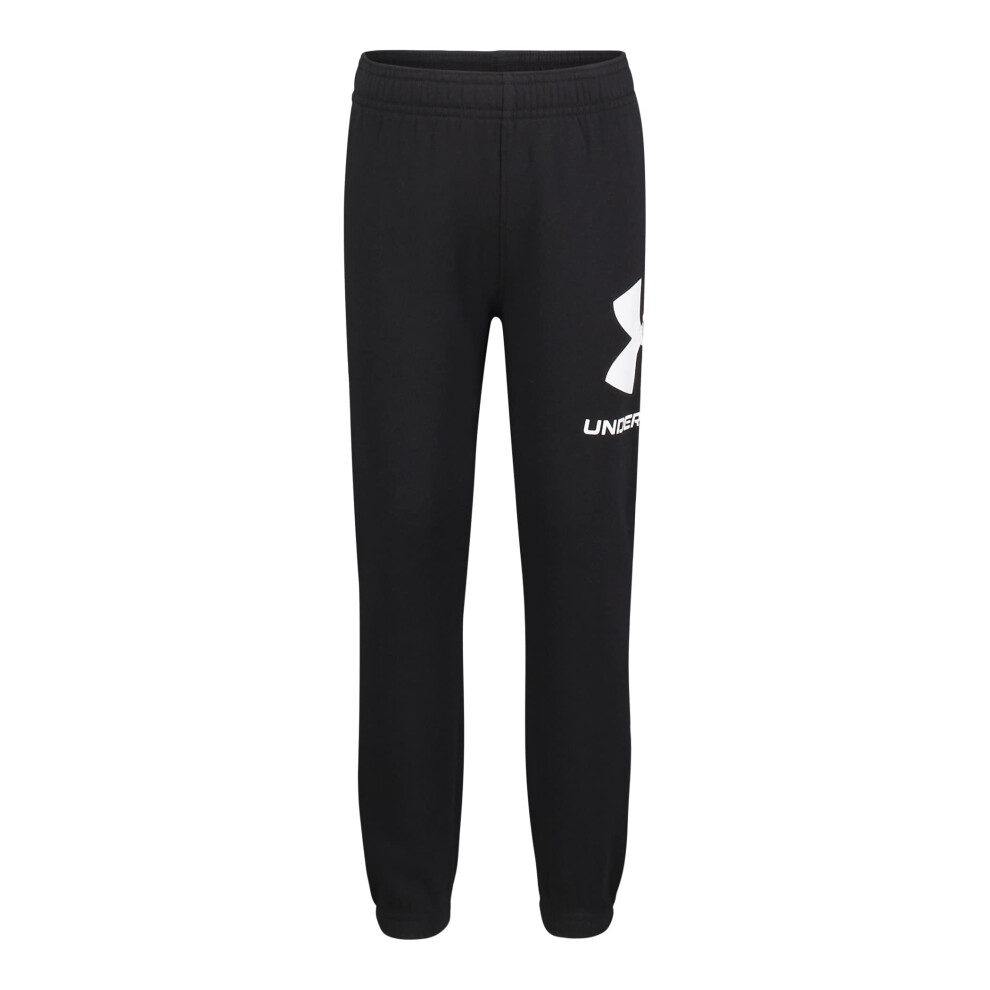 Under Armour Boys Big Logo Jogger Sweatpants  Black - Core  5 US