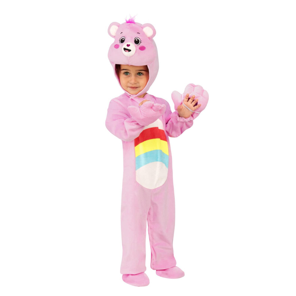 Rubie's Baby Toddler Care Bears Cheer Bear Costumes  As Shown  3T4T US