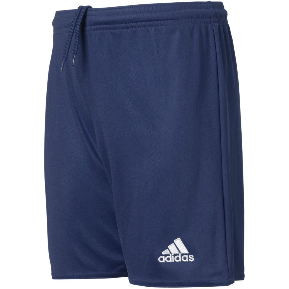 adidas unisex-child Parma 16 Shorts Dark Blue/White Medium