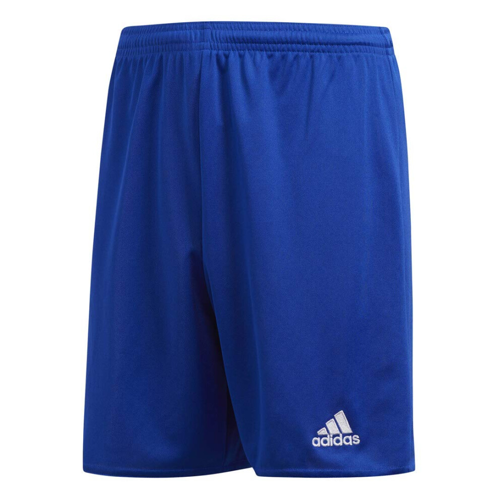 adidas unisex-child Parma 16 Shorts Bold Blue/White X-Large