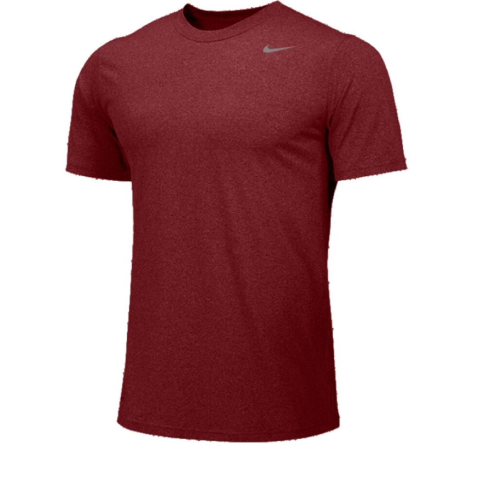 Nike Youth Boys Legend Short Sleeve Tee Shirt (Youth X-Large  Crimson)