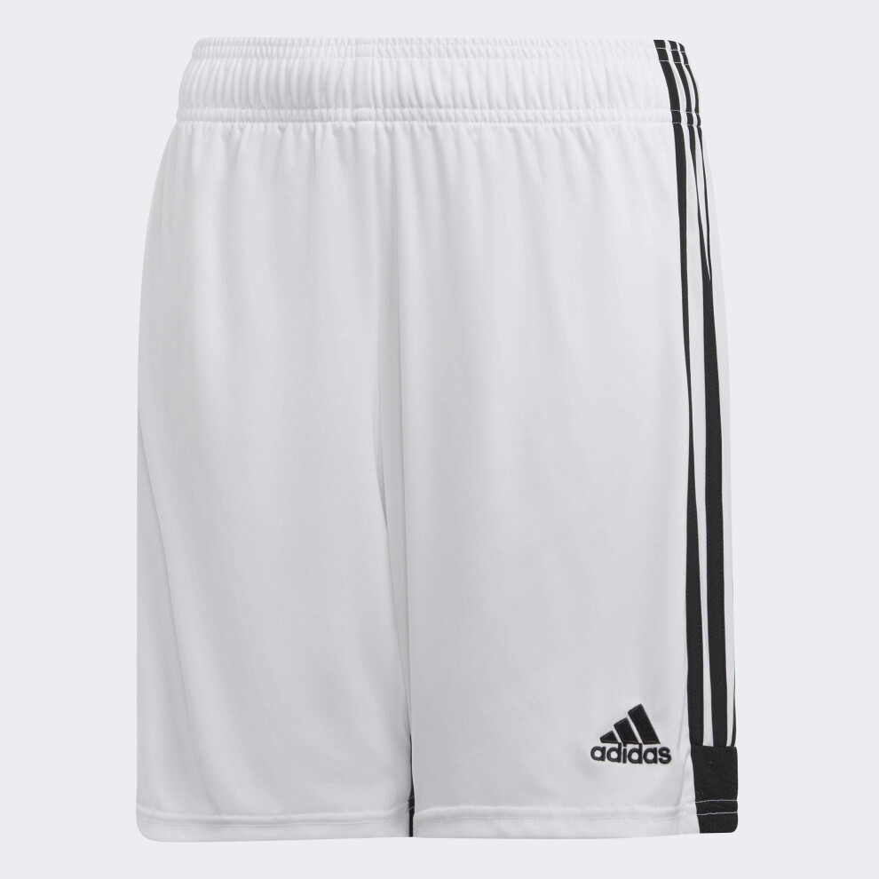 adidas boys Tastigo 19 Short White/Black Medium