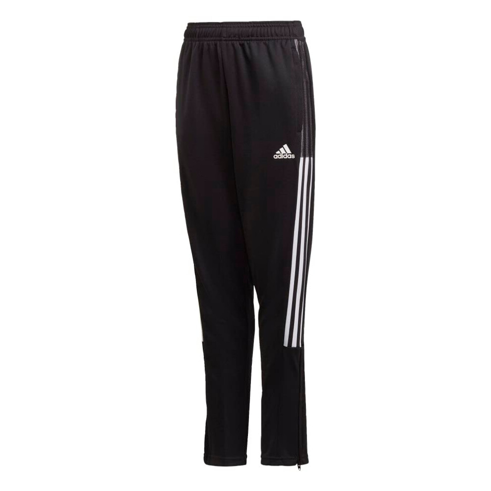 adidas Kids Tiro 21 Track Pants  Black/White  Large