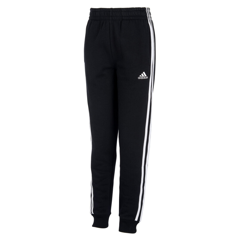 adidas Boys Size Tricot Jogger Pant  Iconic Black  Large (14/16 Plus)