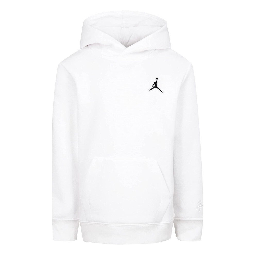 Jordan Boy's Essentials Pullover (Little Kids) White 5 (Little Kid)