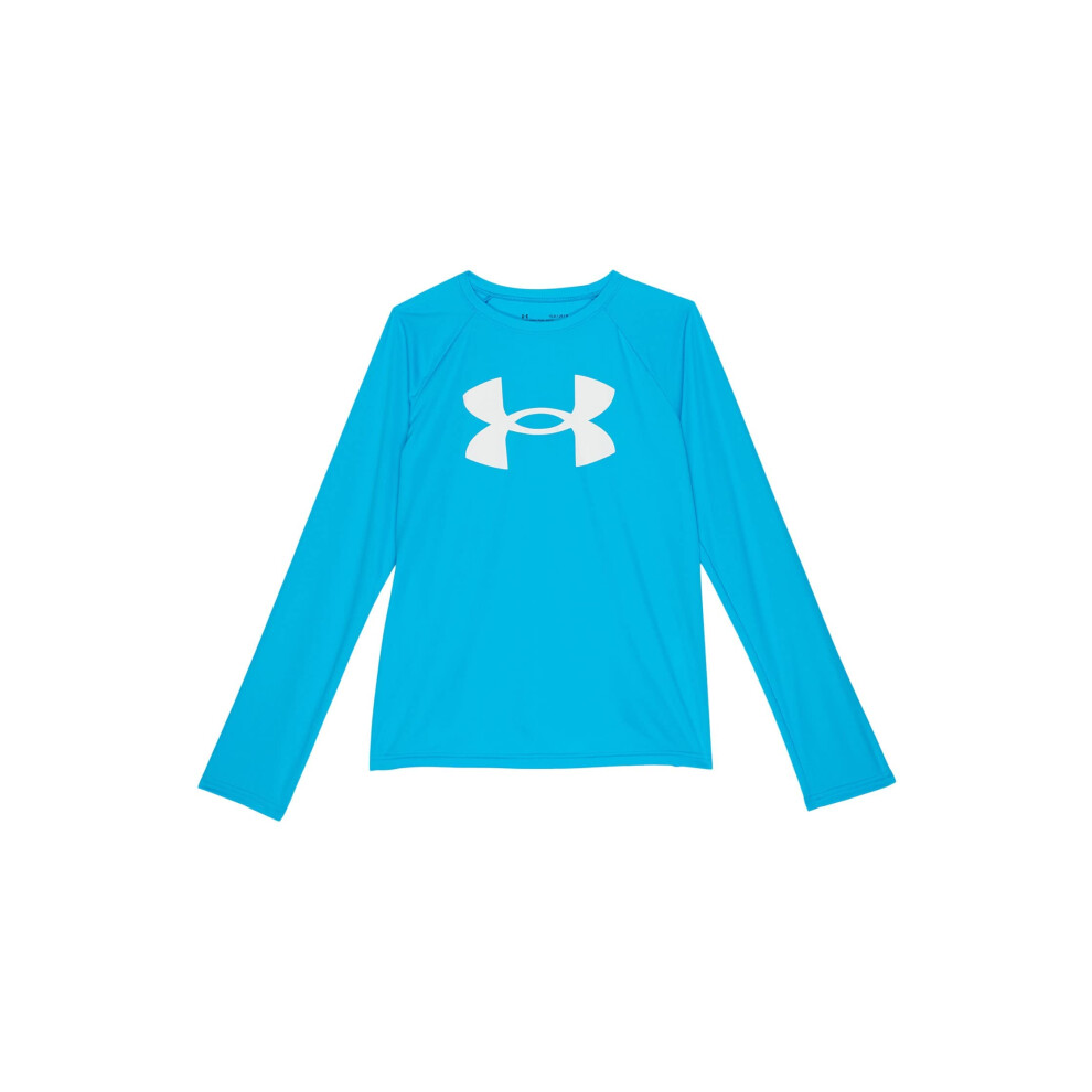 Under Armour Boys' Tech Big Logo Long-Sleeve T-Shirt  (419) Capri / /