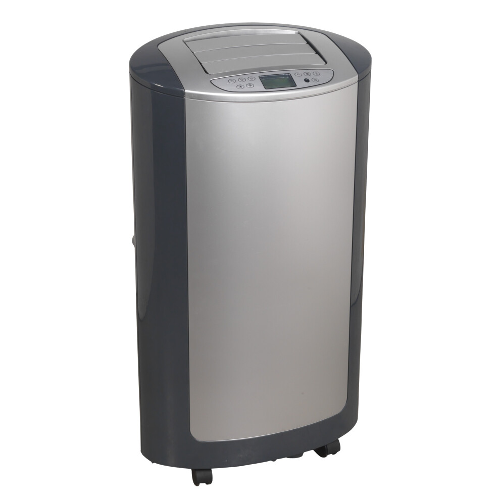 Sealey Portable Air Conditioner/Dehumidifier/Air Cooler/Heater with Window Sealing Kit 12,000Btu/hr SAC12000