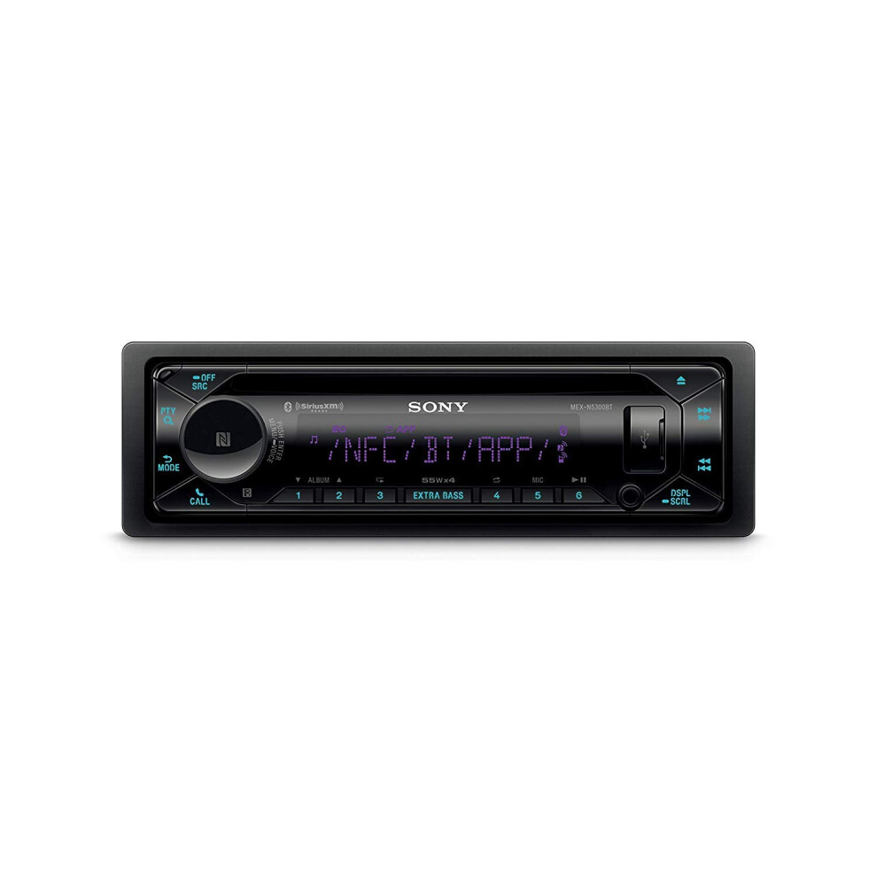 Sony MEX-N5300BT Car Stereo Single Din Radio with Bluetooth  CD Player