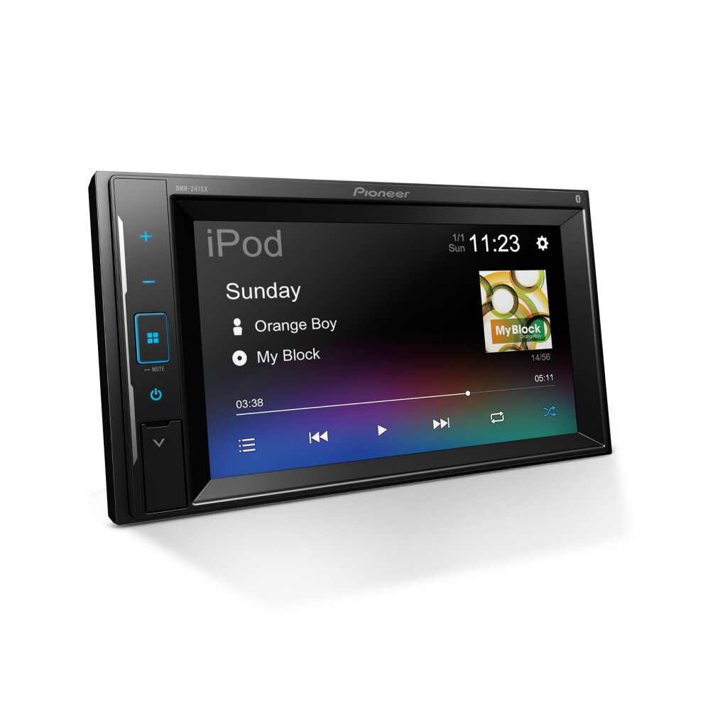 PIONEER CAR DMH241EX 6.2-inch Resistive Touchscreen  Double-DIN  Built