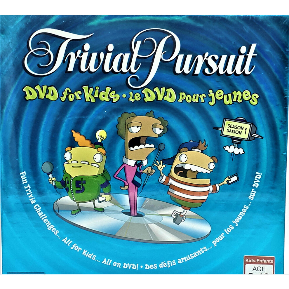 Hasbro Gaming Trivial Pursuit DVD for Kids