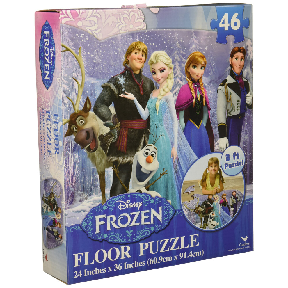 Disney Frozen Floor Puzzle (46-Piece) 24"" x 36"" Styles Will Vary