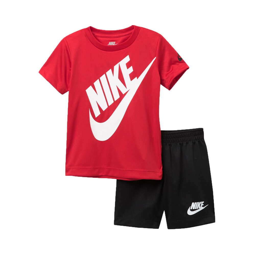 Nike Baby Boys' 2-Piece Shorts Set Outfit - University red  24 Months