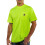 Carhartt Carhartt Ανδρικό T-Shirt Υψηλής Ορατότητας με Χαλαρή Εφαρμογή, Brite Lime, Μικρό 4