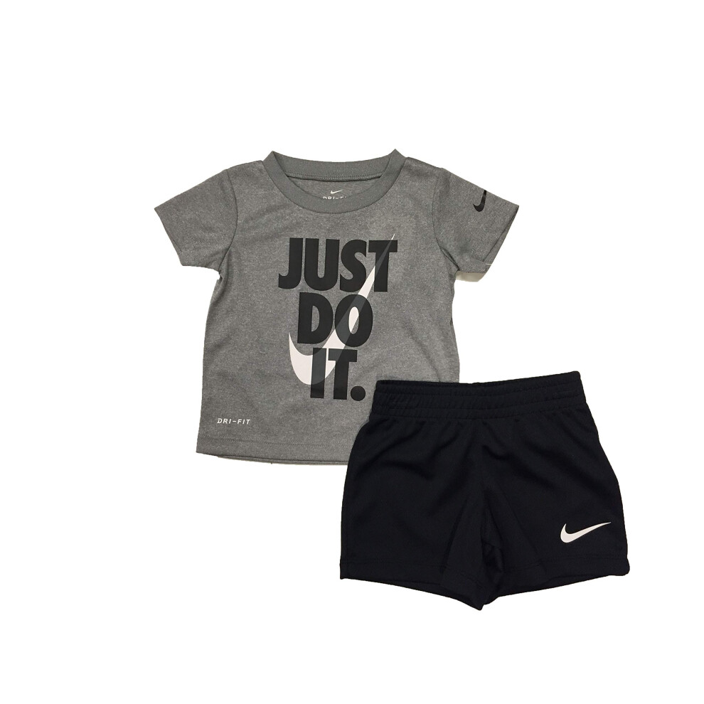 Nike Boy's Dri-FIT Just Do It Graphic T-Shirt & Shorts Two-Piece Set (