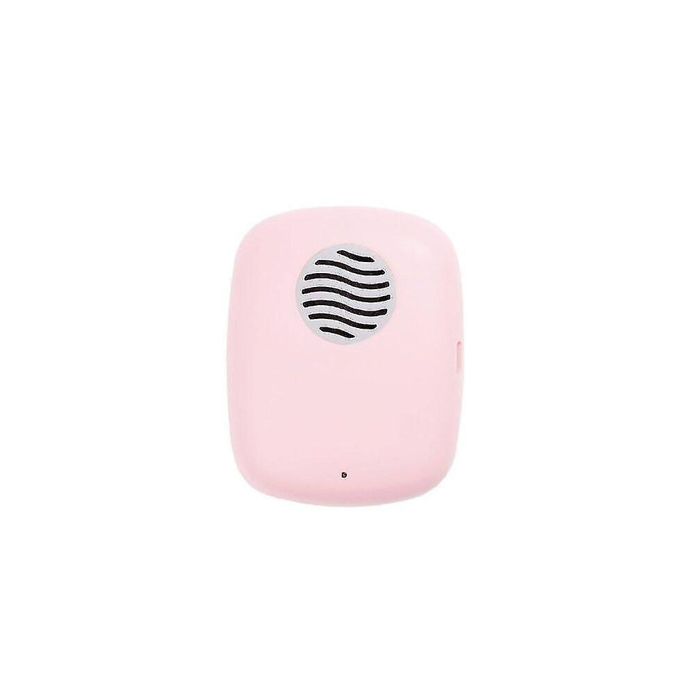 (pink) Rechargeable Toothbrush Sanitizer Sterilizer With Fan Portable Travel Toothbrush Organizer Cover For Free Shipping