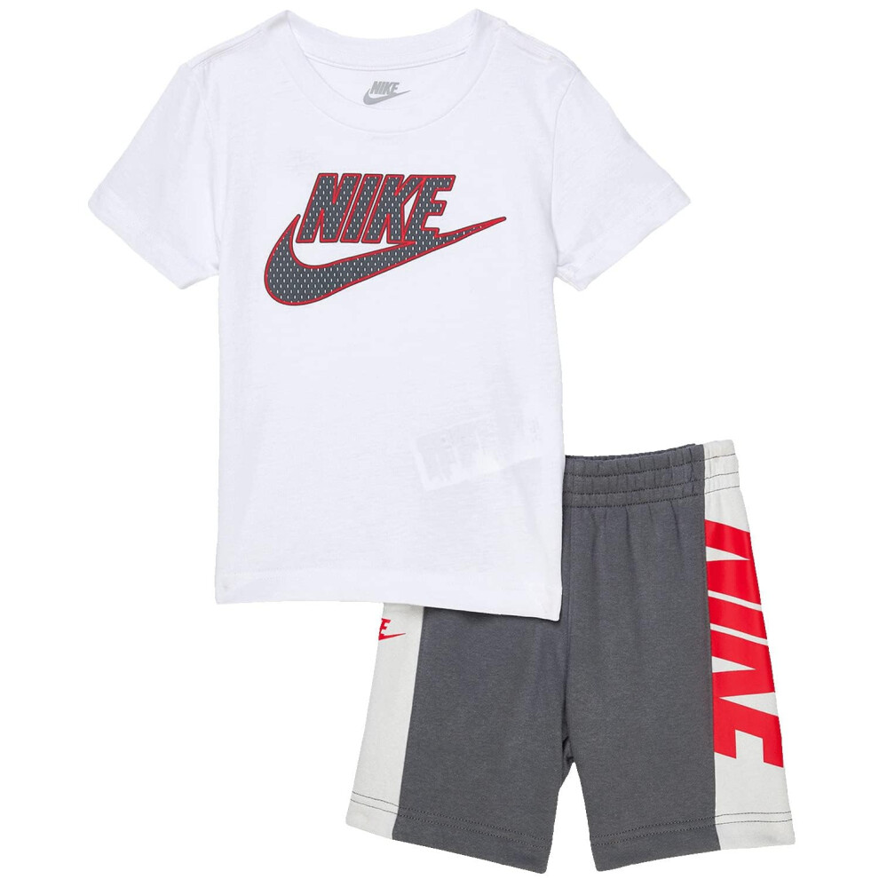 Nike Baby Boy's Sportswear Amplify T-Shirt and Shorts Set (Toddler) Sm