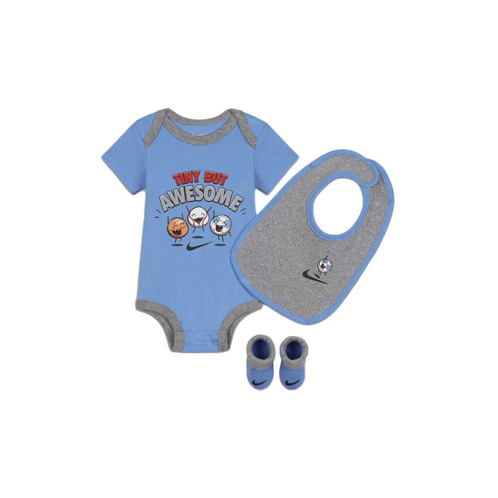 Nike Baby Boys 3 Piece Set (R_P(BN0562-U8H)/G  0-6 Months)