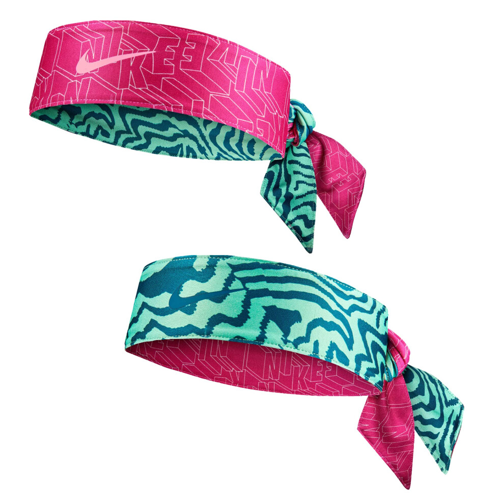 Nike Dri-Fit Head Tie Reversible Printed Fireberry/Tropical Twist/Suns