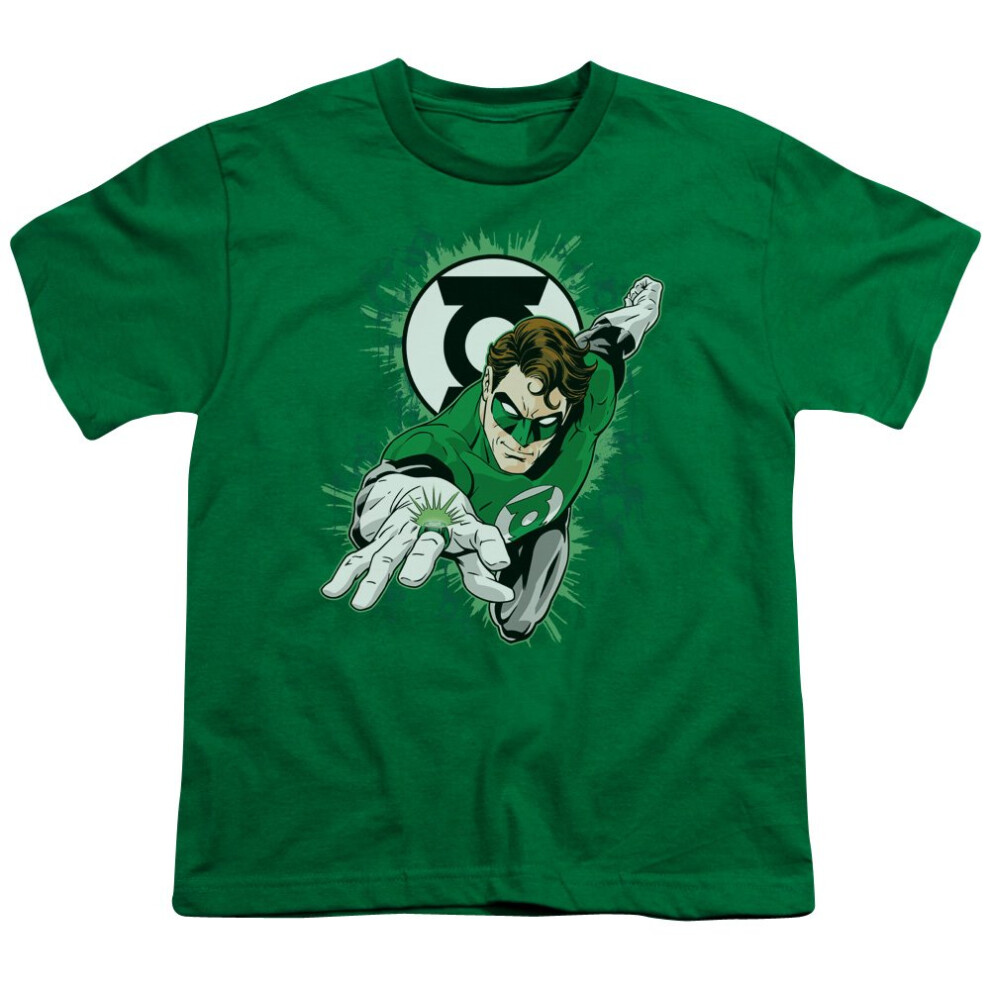 Green Lantern DC Comics Ring First Big Boys T-Shirt Tee