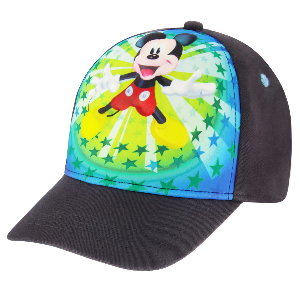 Disney Boys Baseball Cap  Mickey Mouse Adjustable Boy Hats For Kids Ag