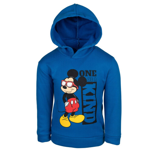 Disney Felpa con Cappuccio Disney Mickey Mouse per Bambini 3T Blu 1
