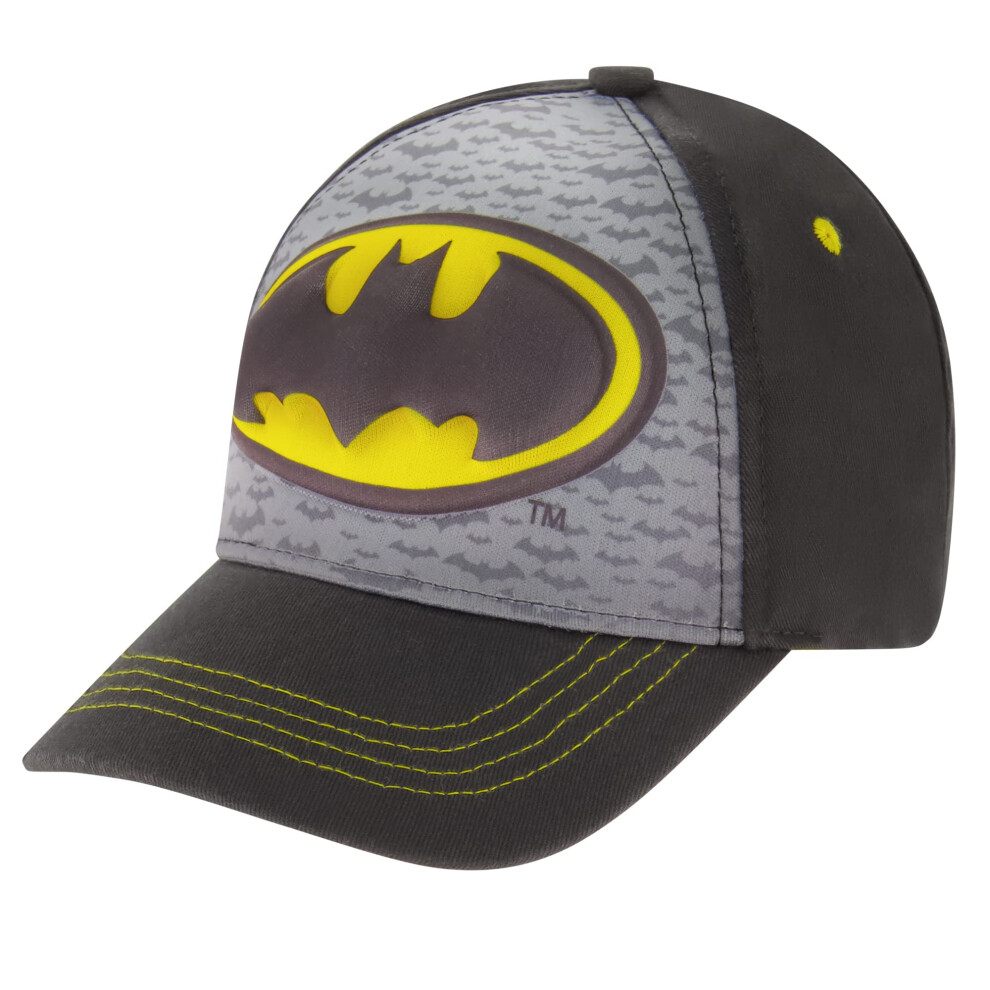 DC Comics Boys Baseball Cap  Batman Adjustable Boy Hats For Kids Ages