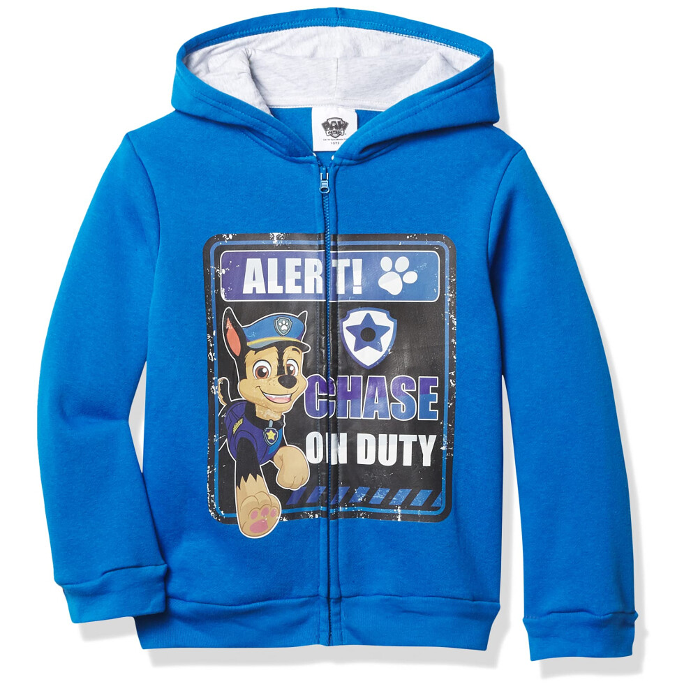 Paw Patrol Boys' Graphic Zip-up Hoodie Blue