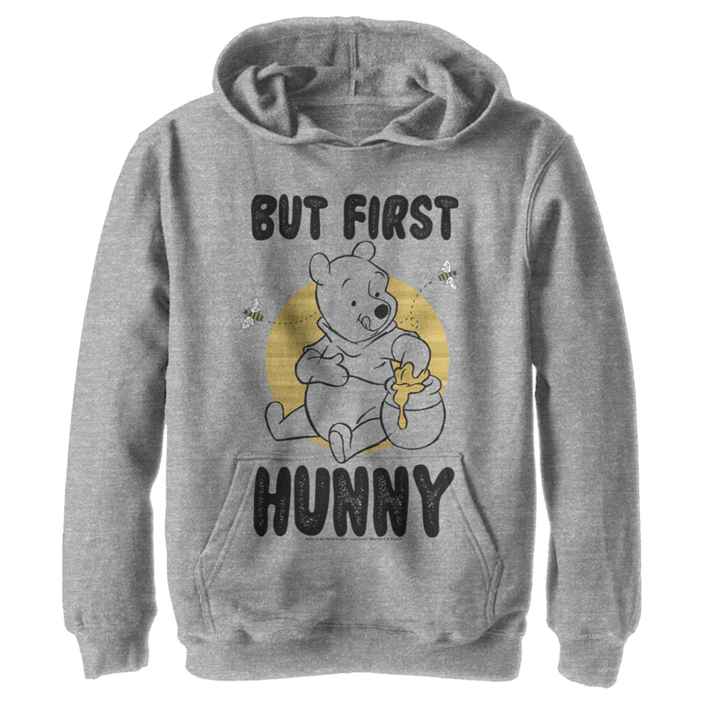 Disney Boy's First Hunny Hoodie  Athletic Heather  Small