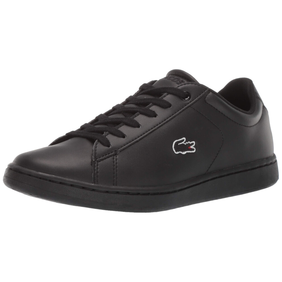 Lacoste Unisex-Baby Legacy Carnaby Sneaker  Black/Black  5 Toddler