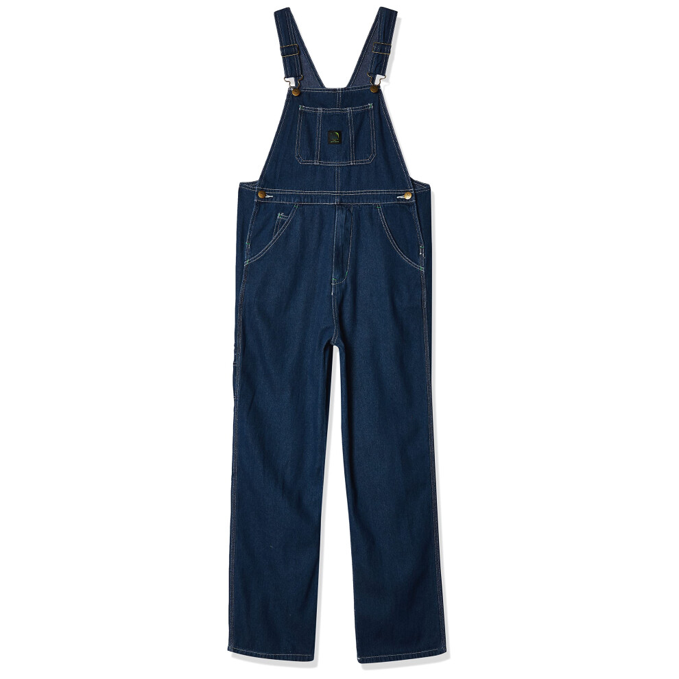 John Deere Boys' Toddler Denim Overall Bib  3T