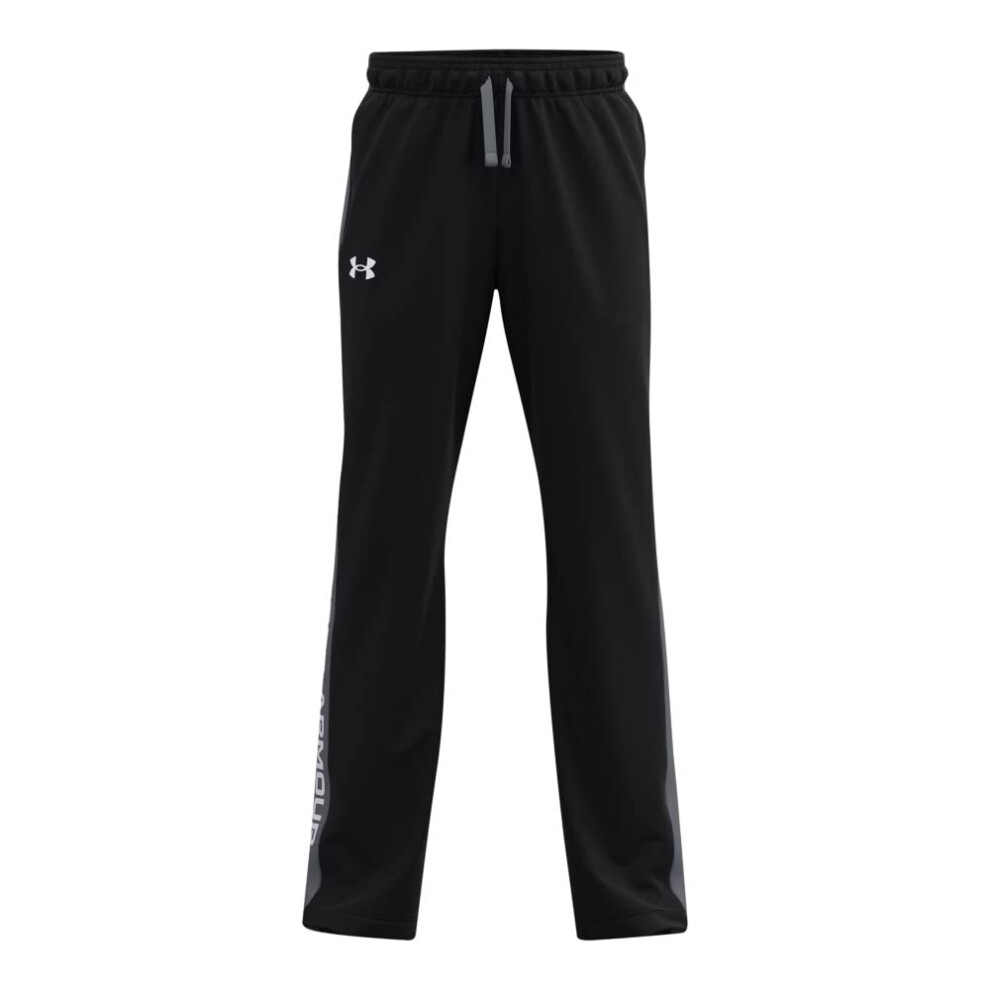 Under Armour Boys Brawler 2.0 Pants   Black (001)/White   Medium