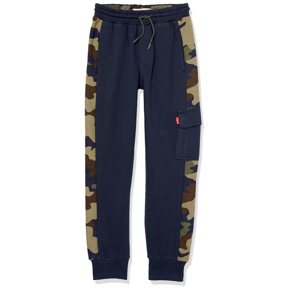 Levi's Boys' Soft Knit Jogger Pants  Oatmeal/Camo  M