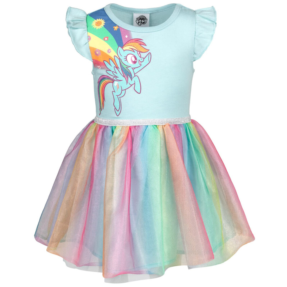 My Little Pony Toddler Girls Dress Blue 3T