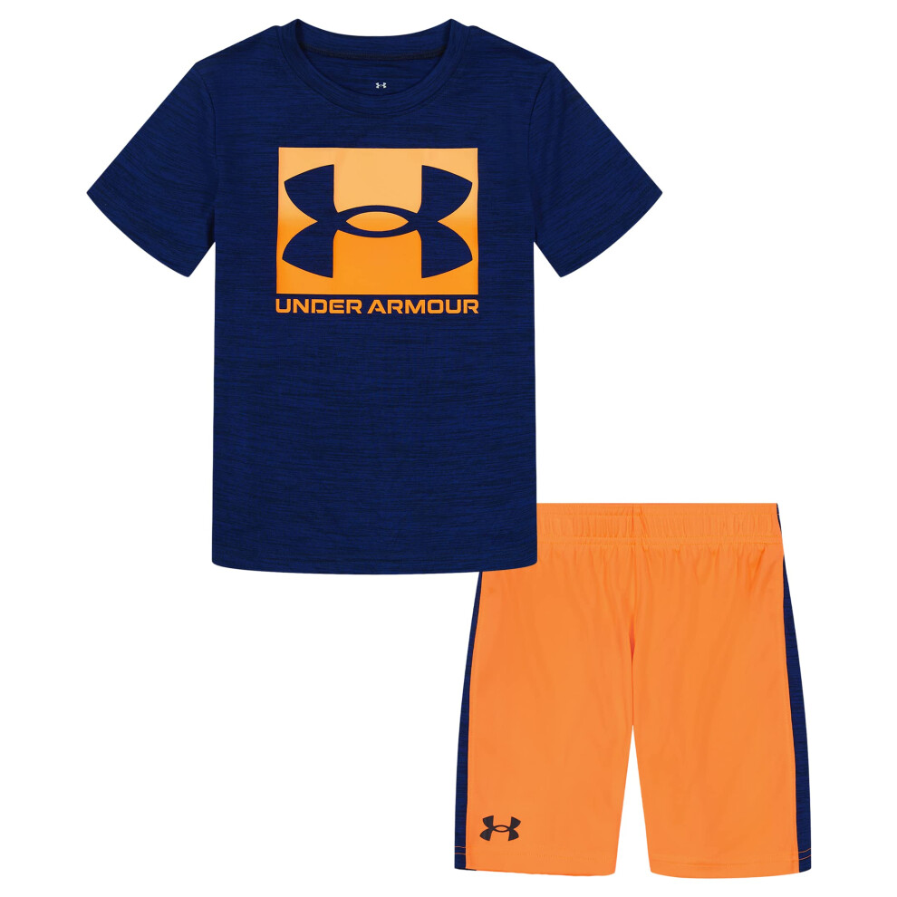 Under Armour Mens Sleeve Tee Set  Lightweight Breathable T-Shirt And S