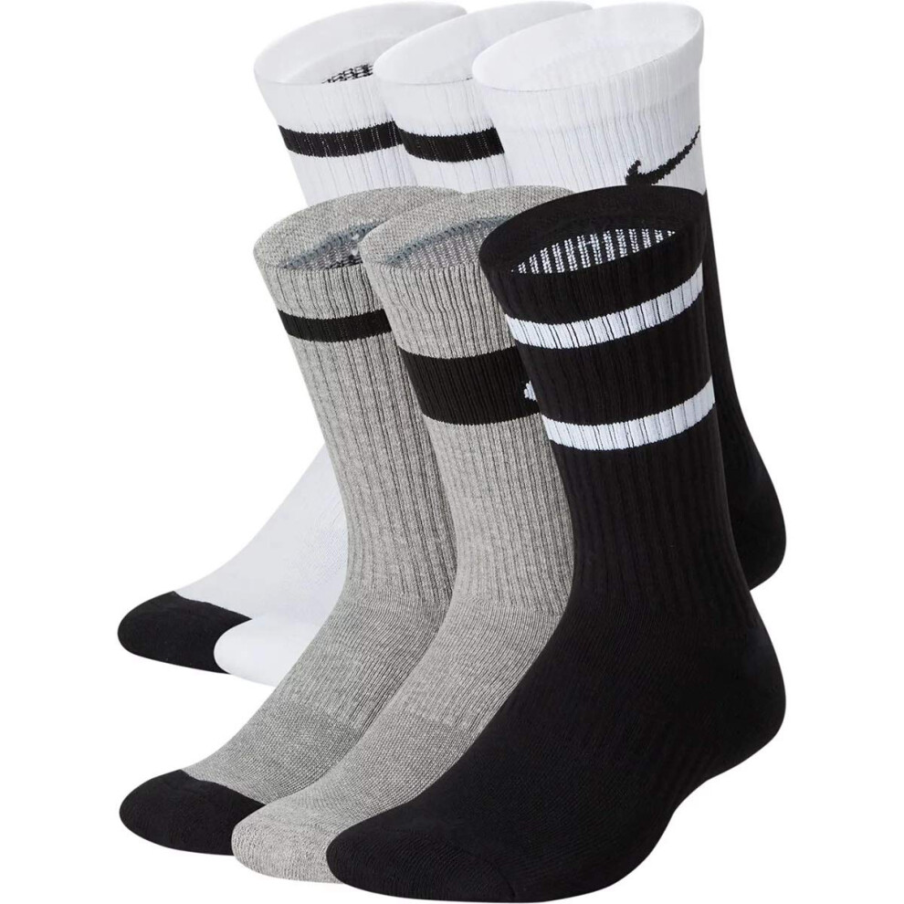 Nike Everyday Cushion Socks 6-Pair Pack (Little Kid/Big Kid)