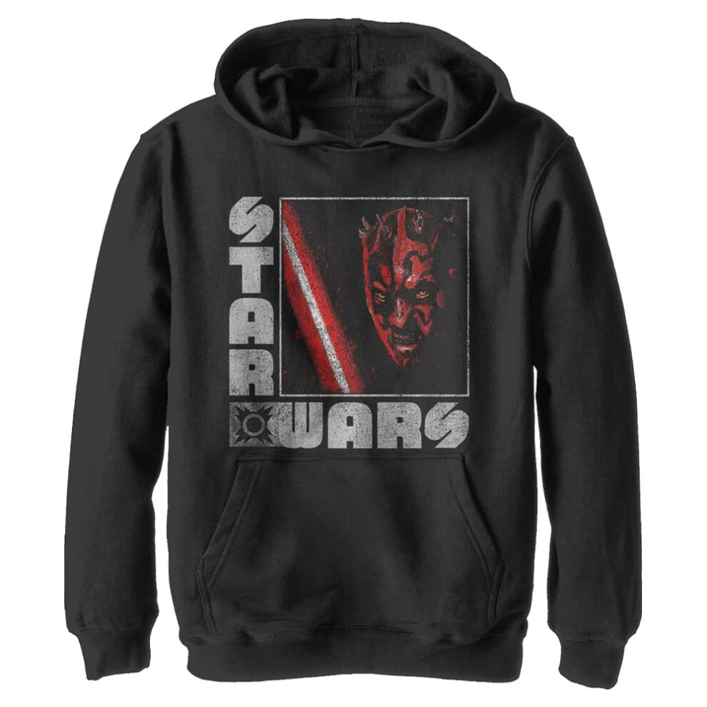 Star Wars Boys' Maulrats Hoodie  Black  Large