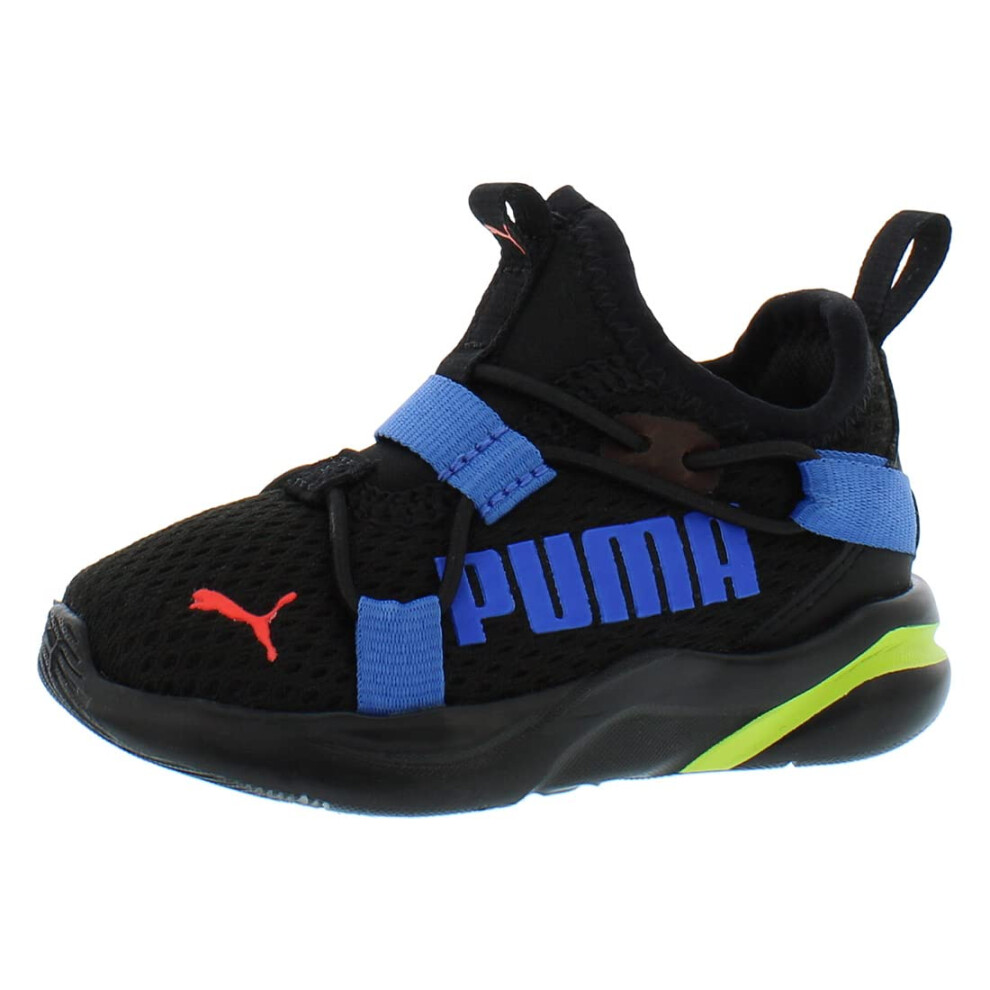 PUMA Rift Slip On Baby Boys Shoes Size 7  Color: Black/Blue