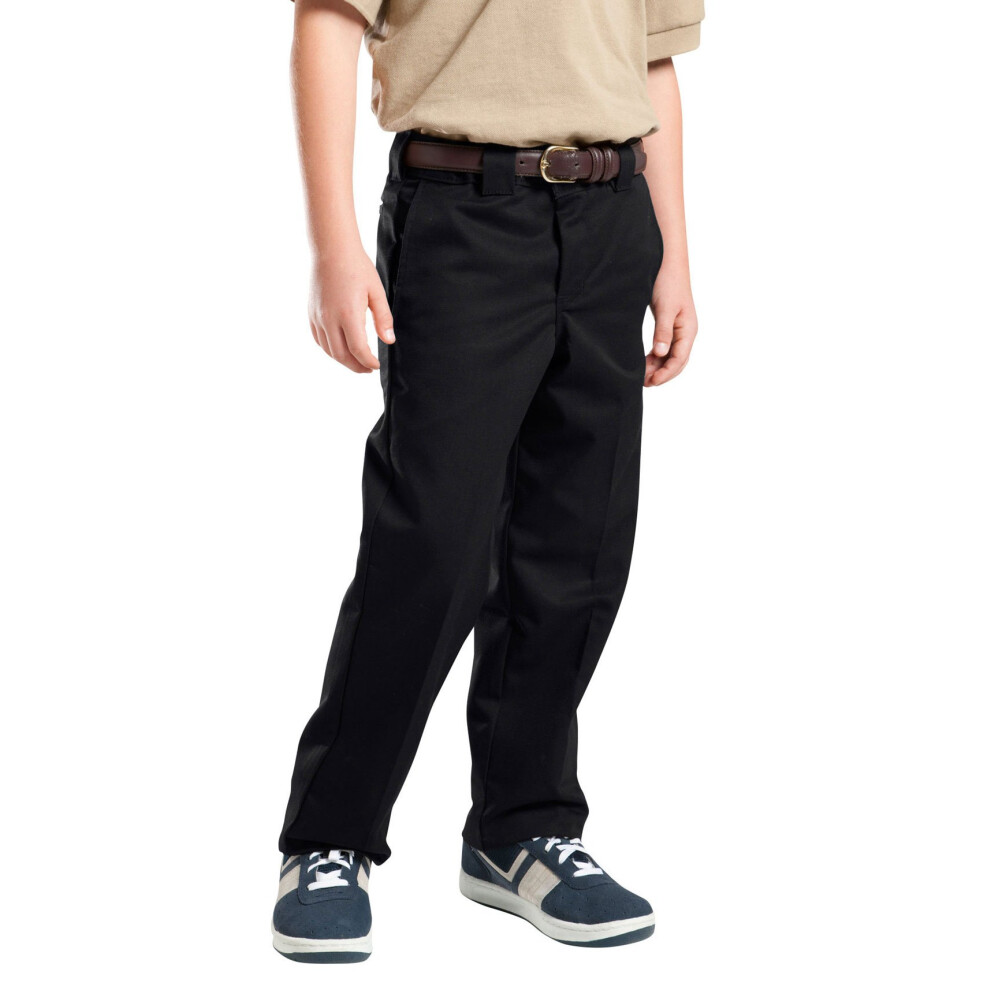 Dickies Big Boys' Slim Straight Pant  Black  16