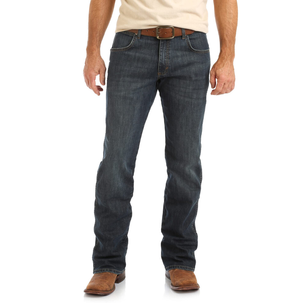 Wrangler Boys Retro Relaxed Fit Boot Cut Jeans  falls City  6 SLIM