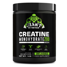 Creatine Monohydrate Powder 200 Servings 1kg Tub Increase Muscle Mass