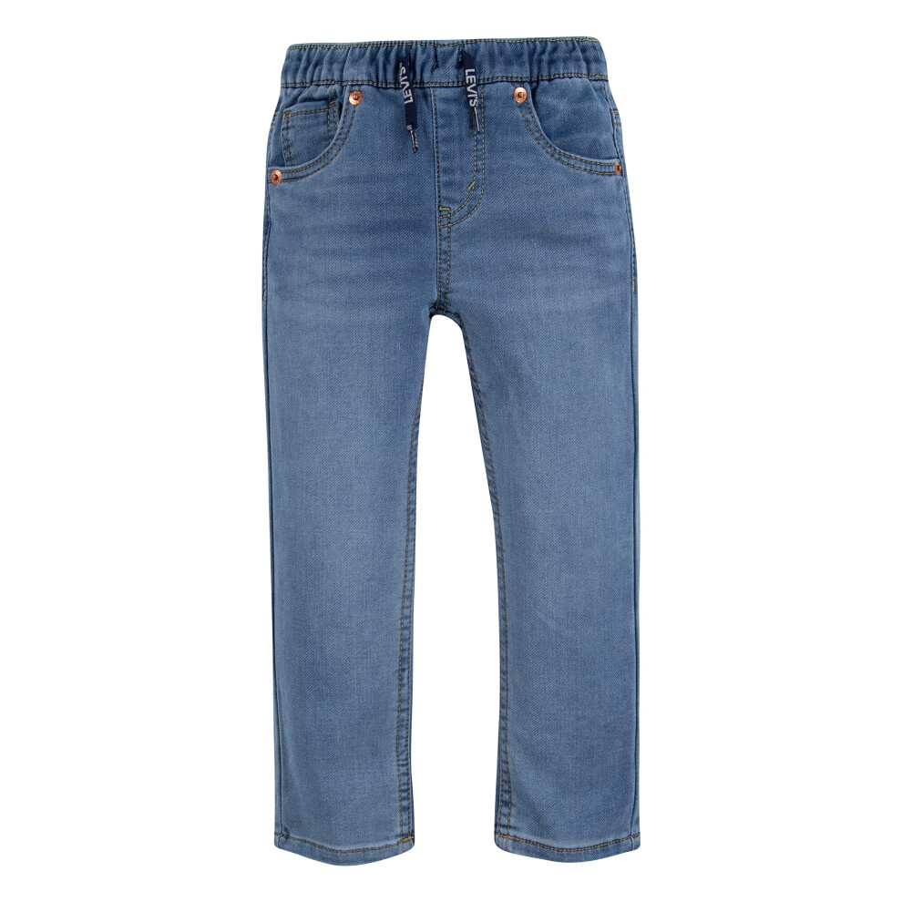 Levi's Boys' Skinny Fit Pull On Jeans  Pyramids  8