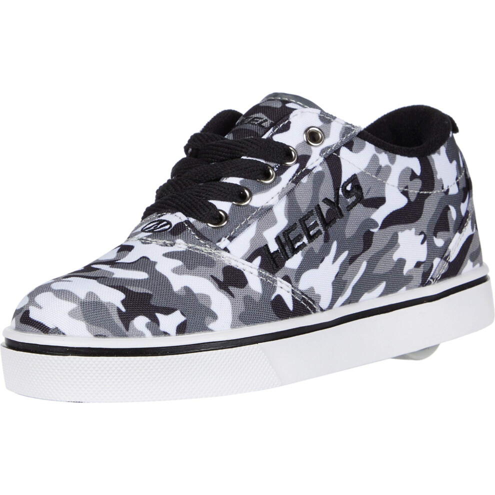 HEELYS Boy's Pro 20 Prints (Little Kid/Big Kid/Adult) Charcoal/Grey/Ca