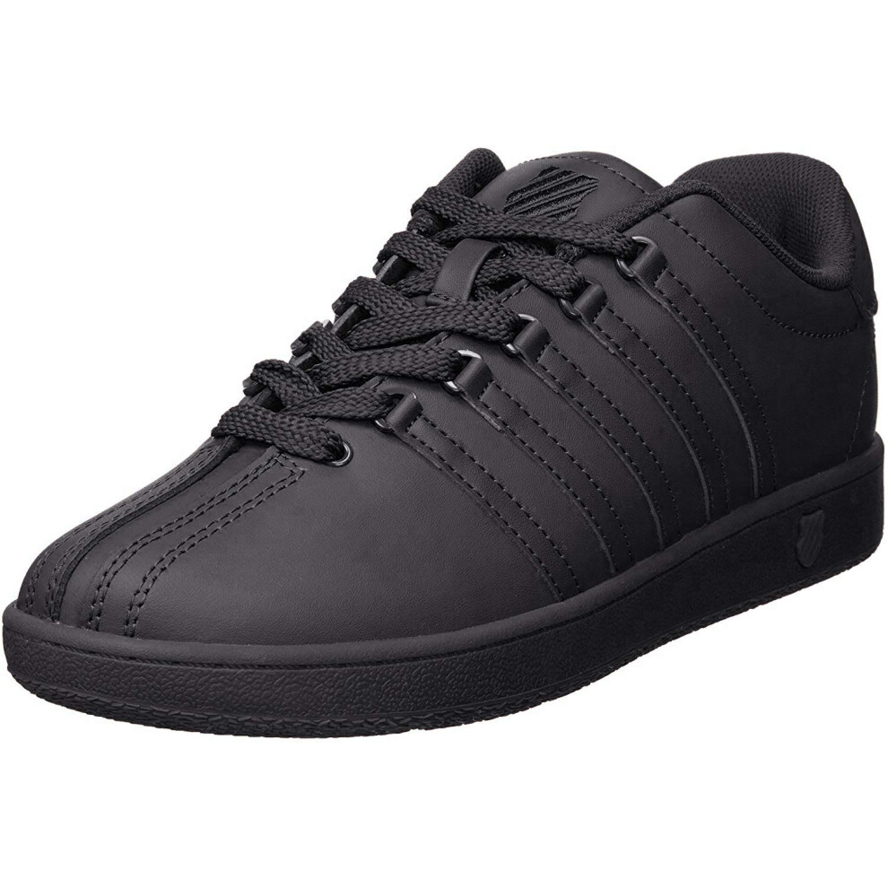 K-Swiss Kid's Classic VN Sneaker  Black/Black  1.5 M