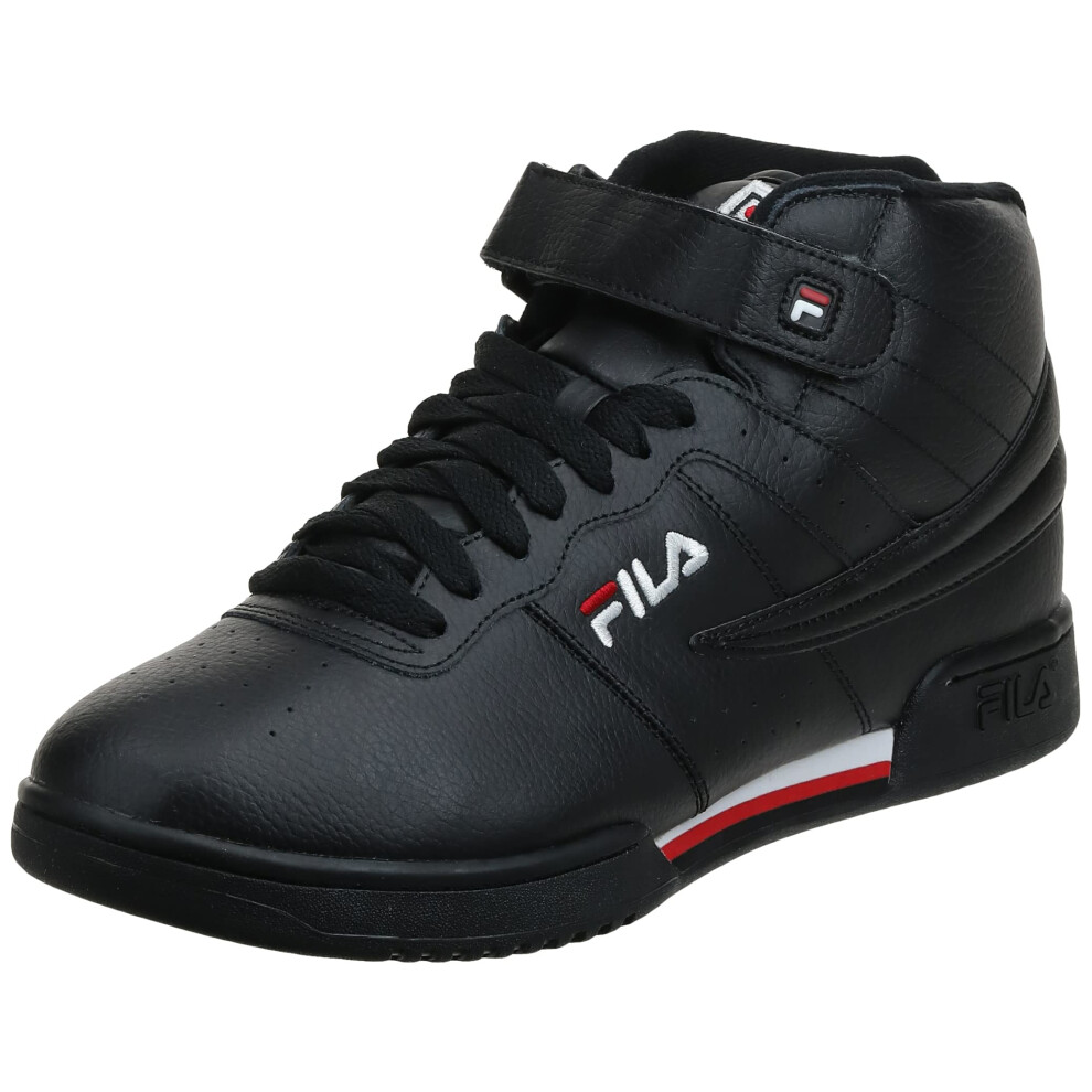 Fila unisex child Fila F-13 Big Kids Sneaker  Black/White/Fila Red  6.