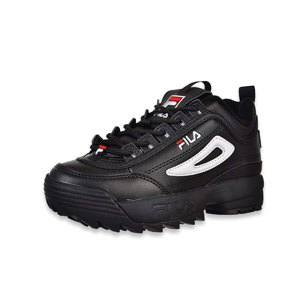 Fila Boys' Disruptor II Sneakers - Black Multi  13.5 Youth