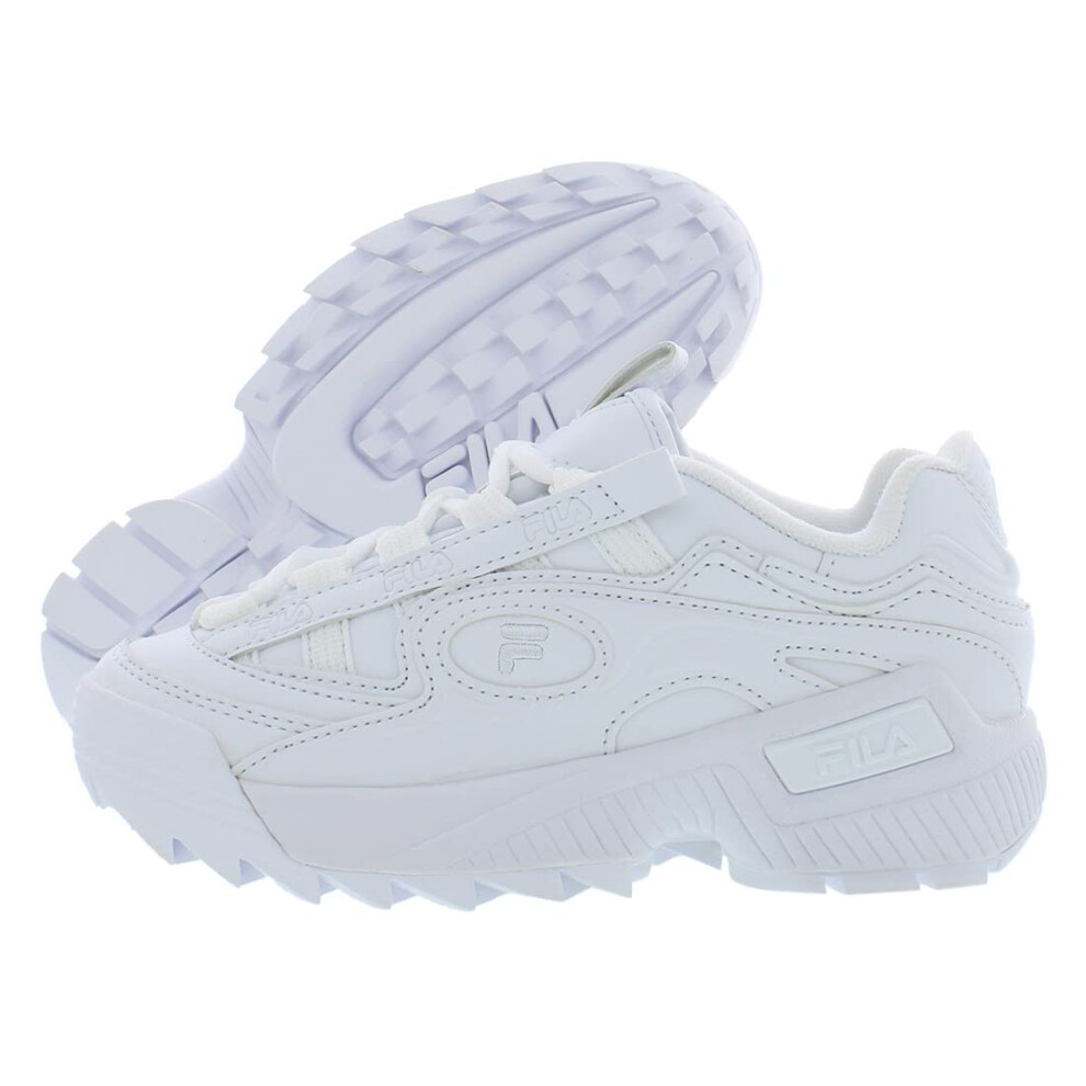 Fila D-Formation Boys Shoes Size 1  Color: White